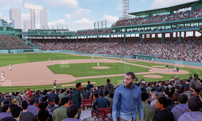 Fenway Park - Section Loge Box 151 Seat View