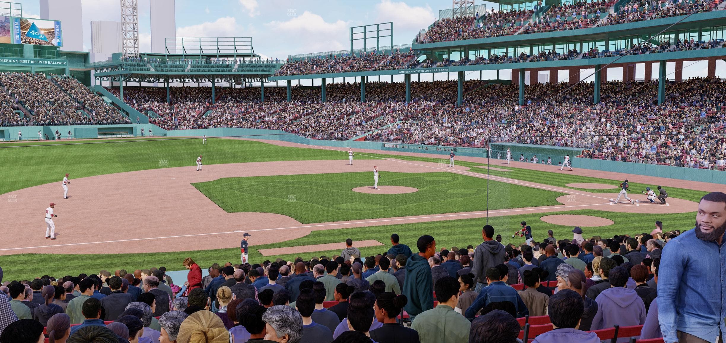 Fenway Park - Section Loge Box 152 Seat View
