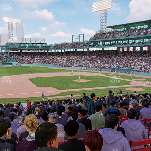 Fenway Park - Section Loge Box 152 Seat View