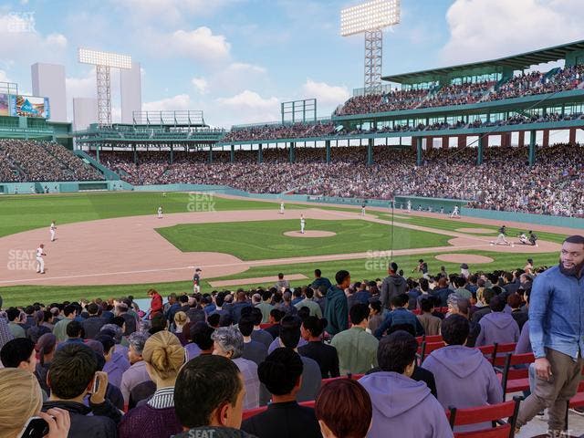 Fenway Park - Section Loge Box 152 Seat View