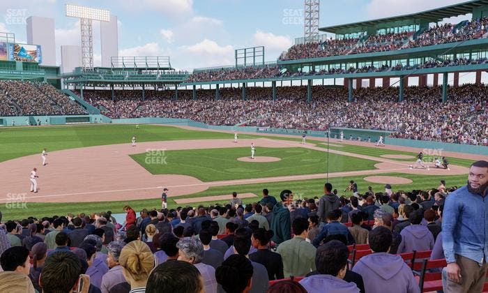 Fenway Park - Section Loge Box 152 Seat View
