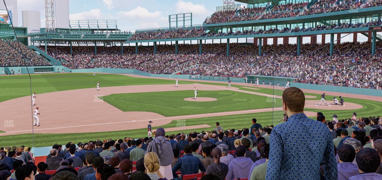 Fenway Park - Section Loge Box 153 Seat View