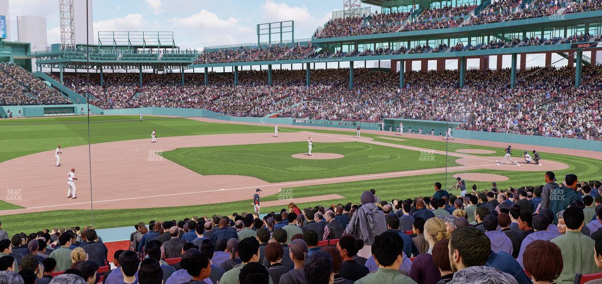 Fenway Park - Section Loge Box 154 Seat View