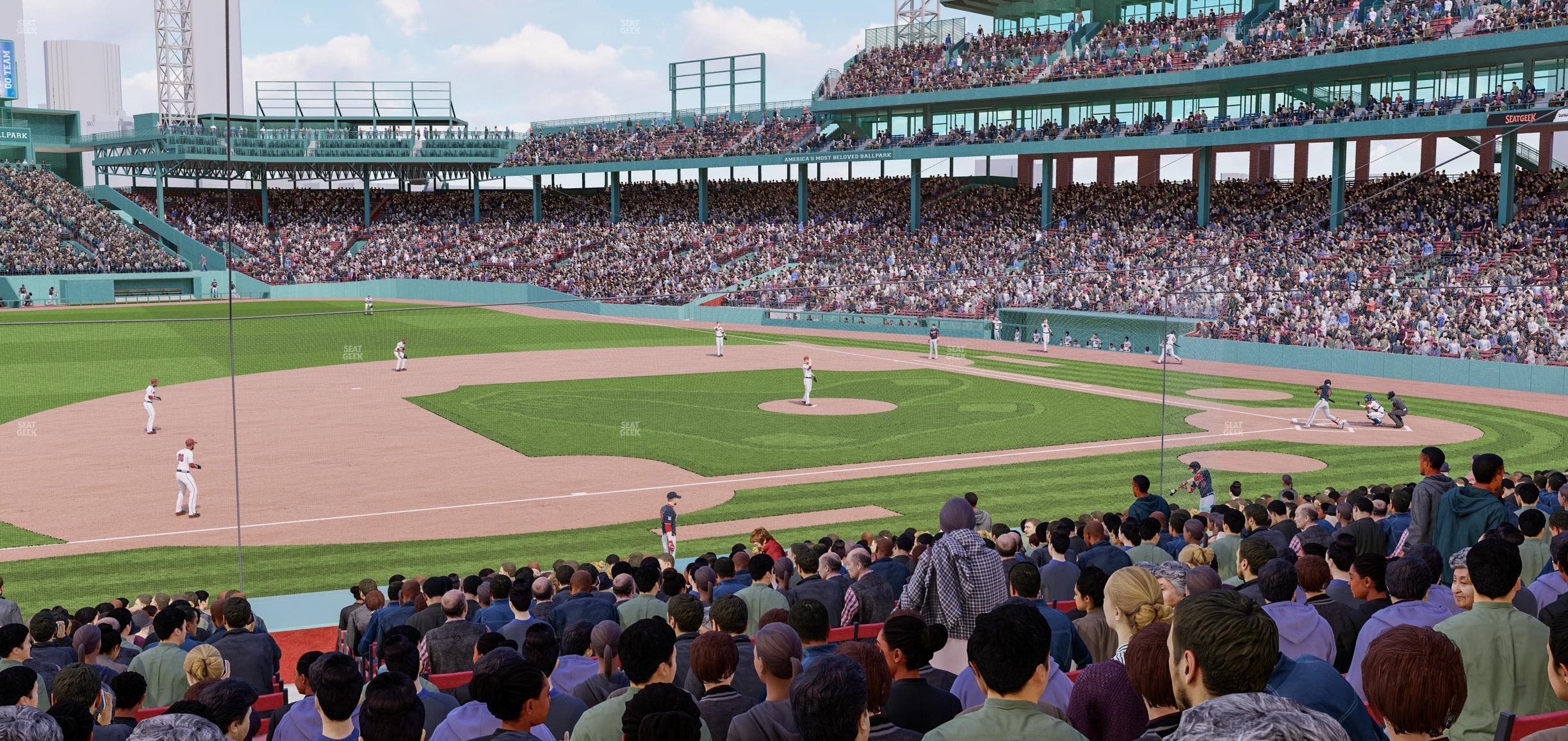 Fenway Park - Section Loge Box 154 Seat View