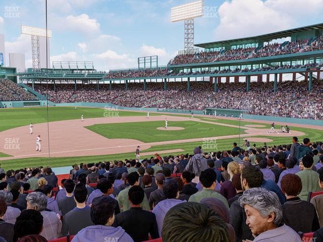 Fenway Park - Section Loge Box 154 Seat View