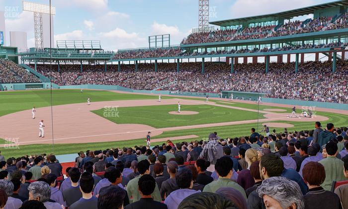Fenway Park - Section Loge Box 154 Seat View