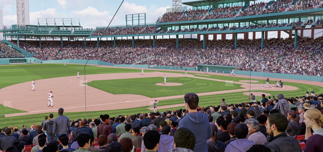 Fenway Park - Section Loge Box 155 Seat View