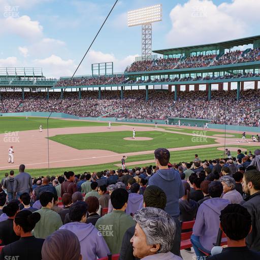 Fenway Park - Section Loge Box 155 Seat View