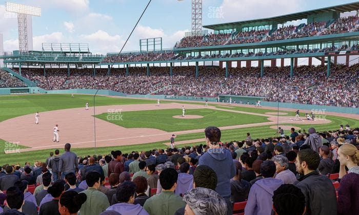 Fenway Park - Section Loge Box 155 Seat View