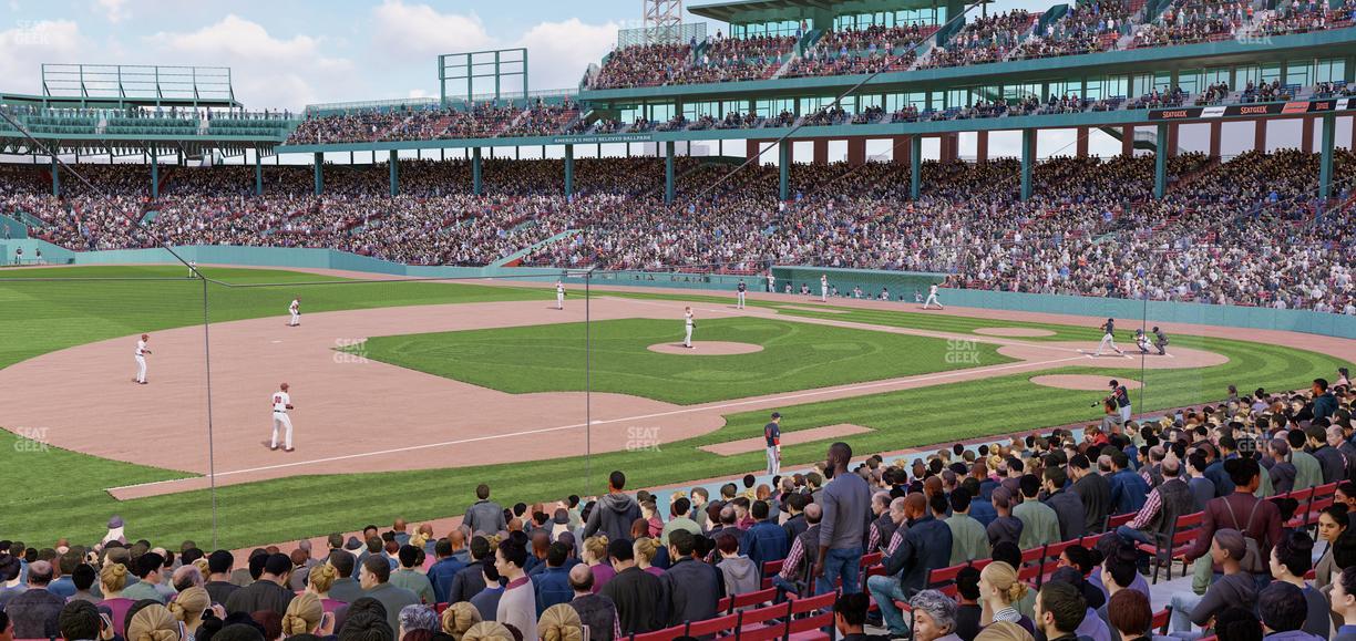 Fenway Park - Section Loge Box 157 Seat View