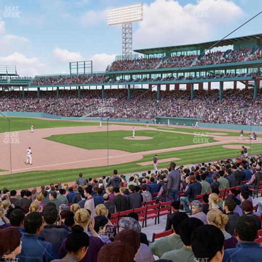 Fenway Park - Section Loge Box 157 Seat View
