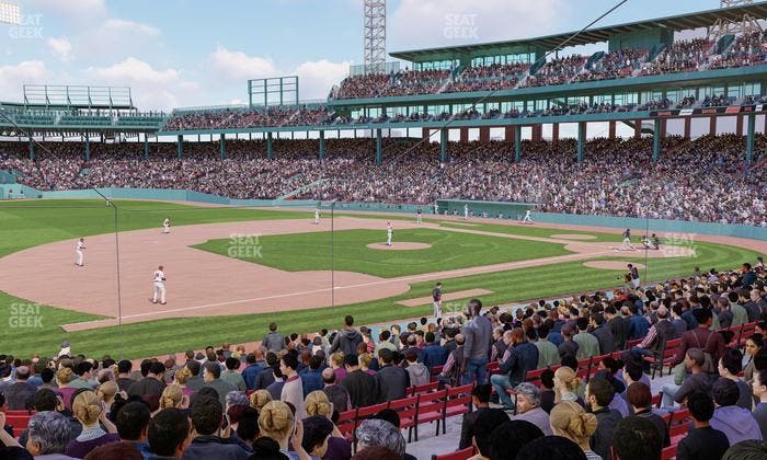 Fenway Park - Section Loge Box 157 Seat View