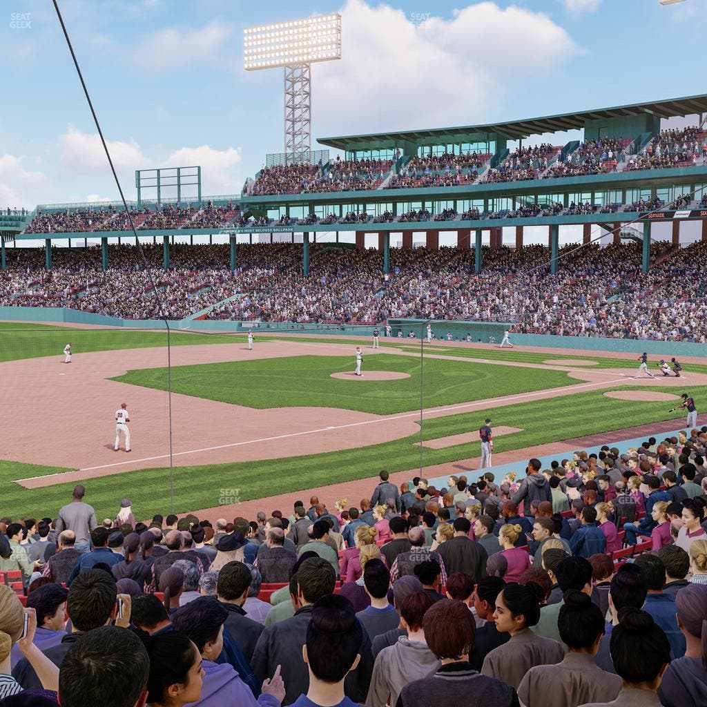 Fenway Park - Section Loge Box 158 Seat View