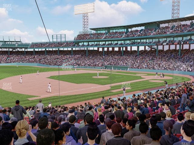Fenway Park - Section Loge Box 158 Seat View
