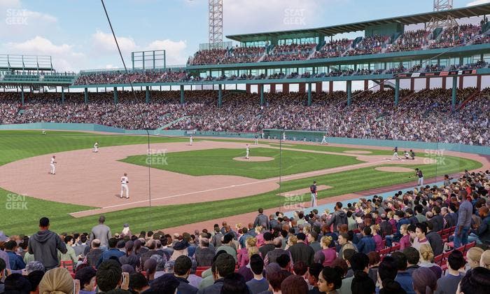 Fenway Park - Section Loge Box 158 Seat View
