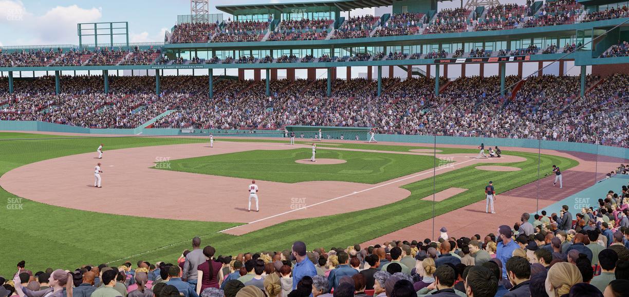 Fenway Park - Section Loge Box 160 Seat View