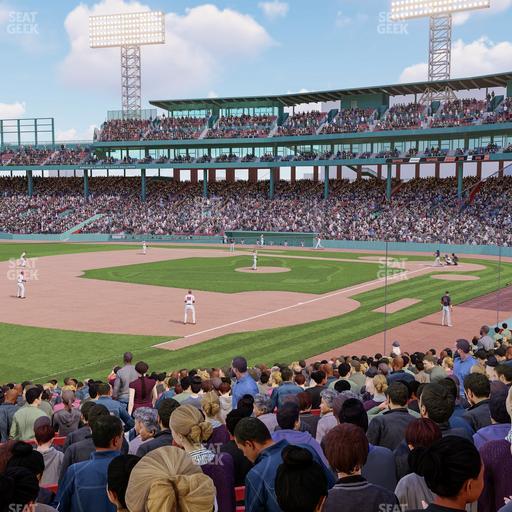 Fenway Park - Section Loge Box 160 Seat View