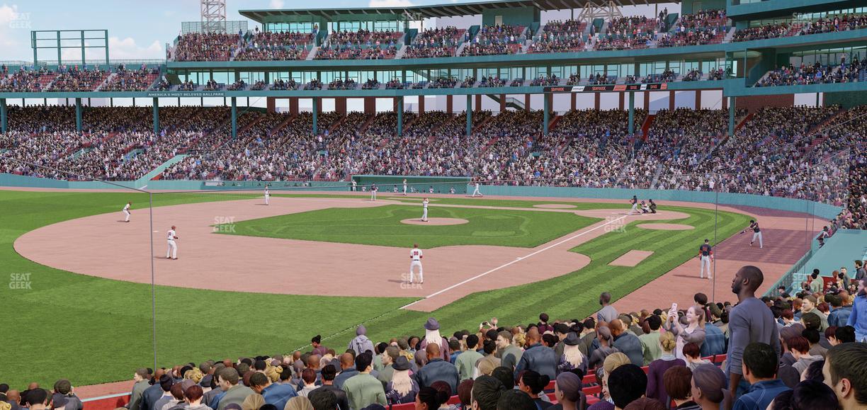 Fenway Park - Section Loge Box 161 Seat View