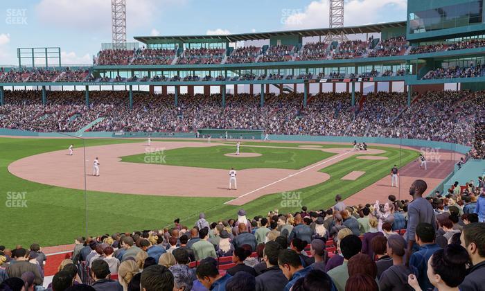 Fenway Park - Section Loge Box 161 Seat View