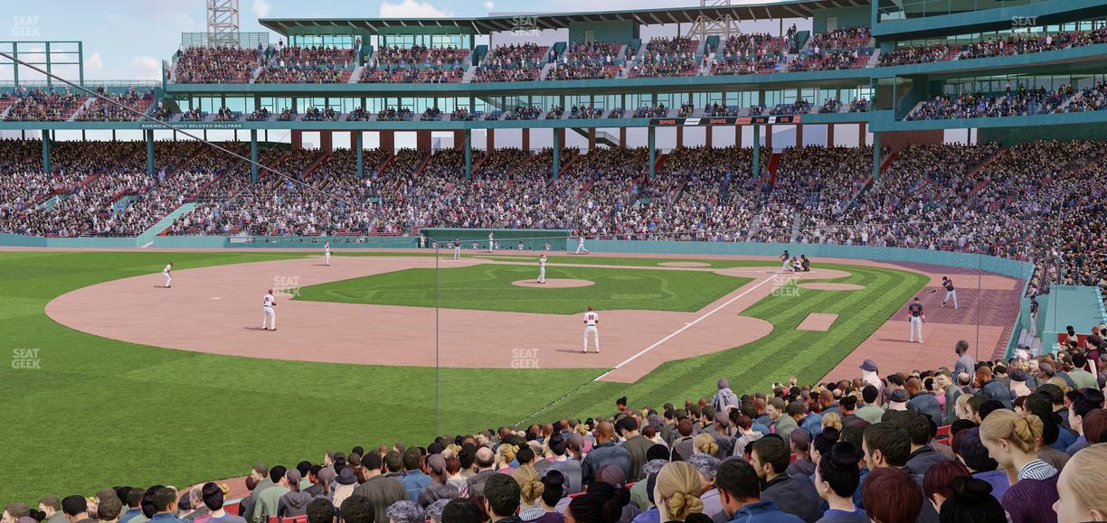 Fenway Park - Section Loge Box 162 Seat View