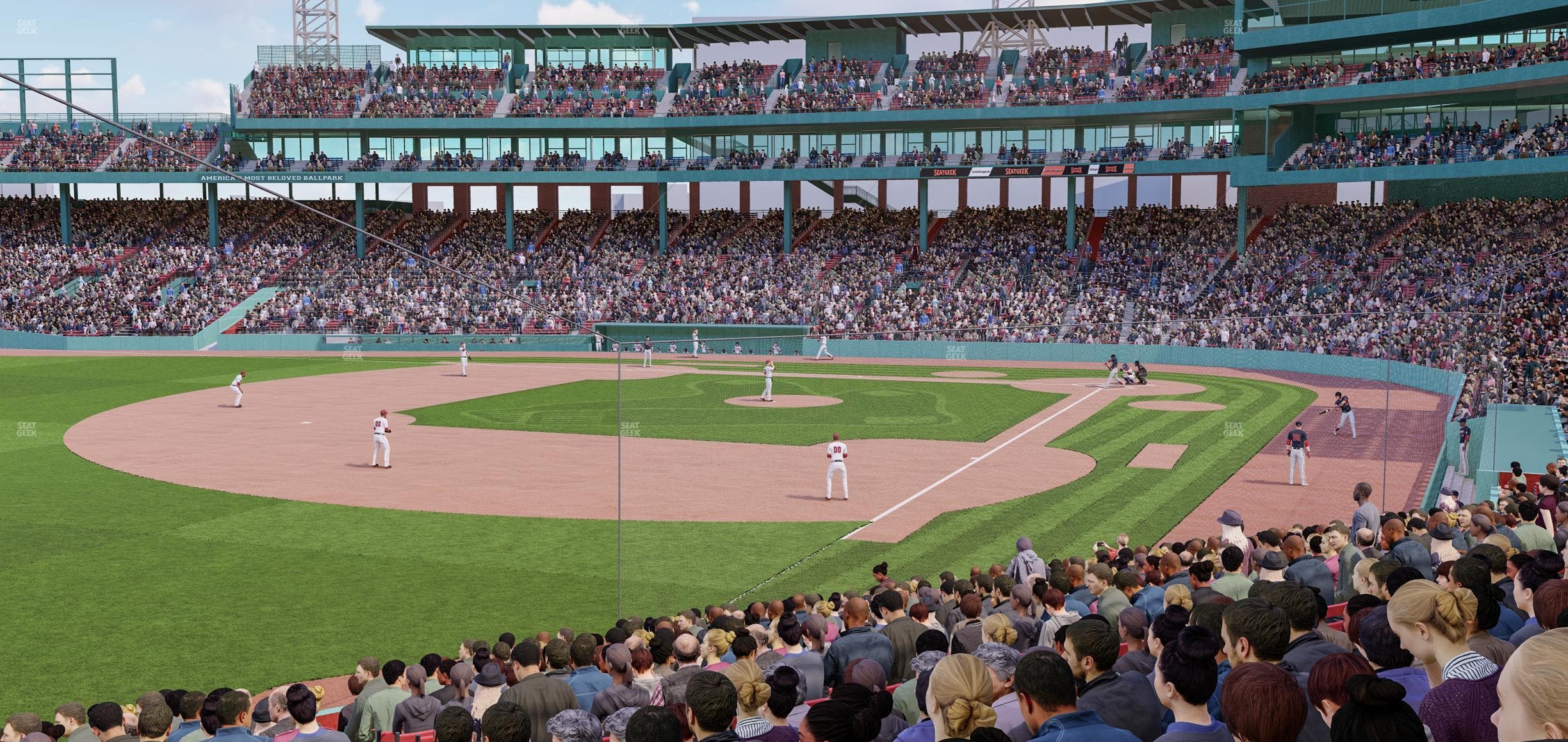 Fenway Park - Section Loge Box 162 Seat View