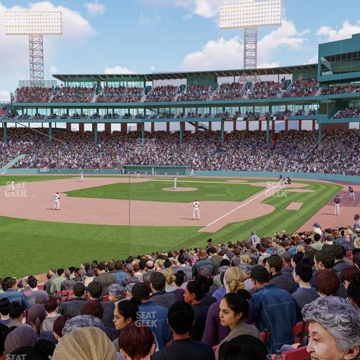 Fenway Park - Section Loge Box 162 Seat View