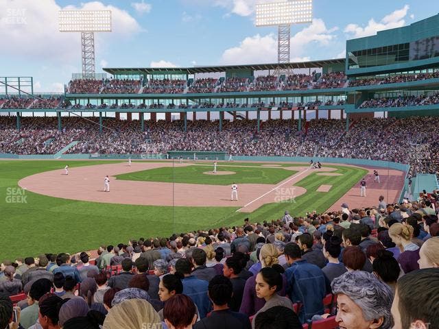 Fenway Park - Section Loge Box 162 Seat View