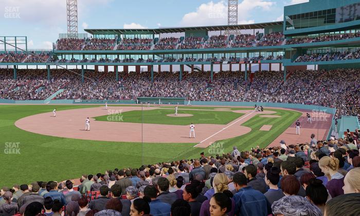 Fenway Park - Section Loge Box 162 Seat View