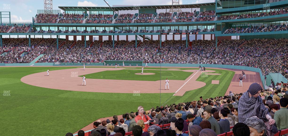 Fenway Park - Section Loge Box 163 Seat View