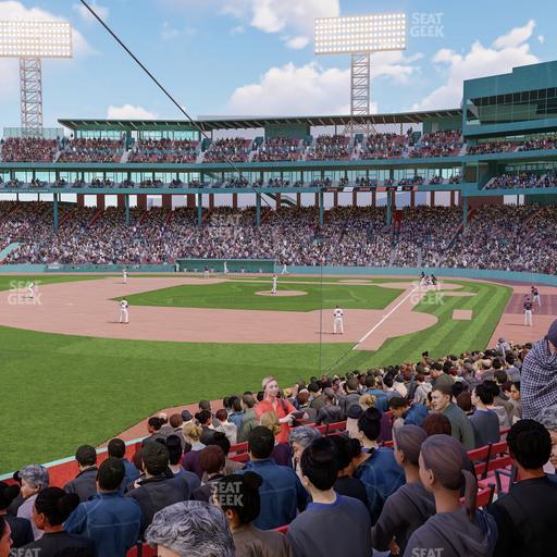 Fenway Park - Section Loge Box 163 Seat View