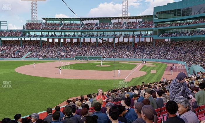 Fenway Park - Section Loge Box 163 Seat View