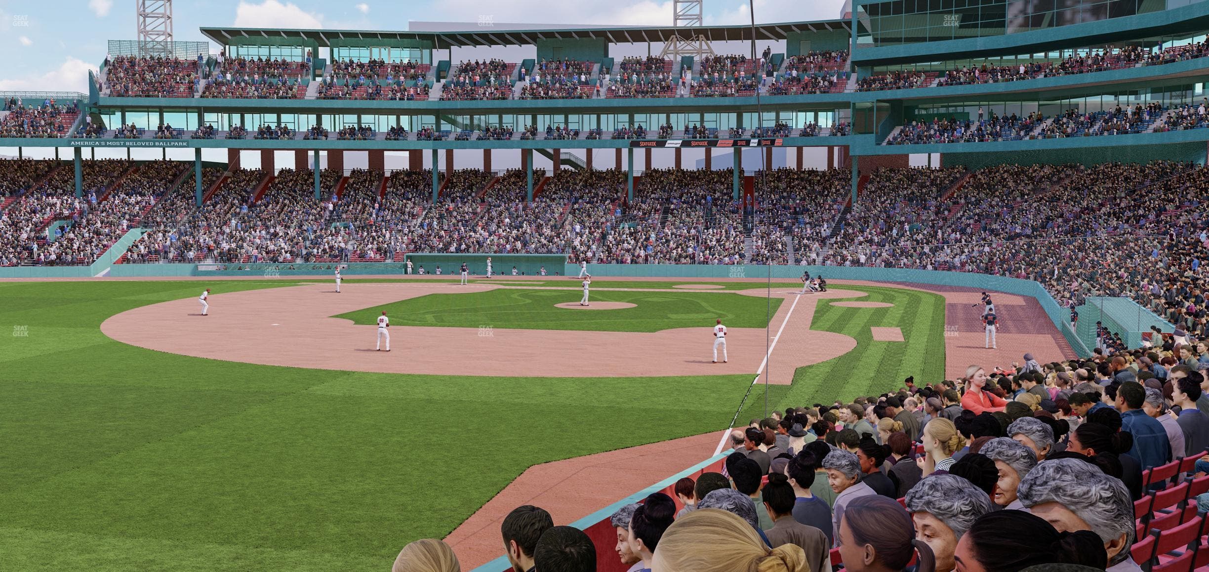 Fenway Park - Section Loge Box 164 Seat View