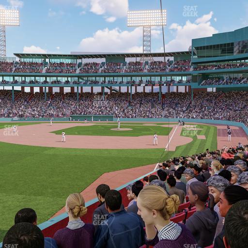 Fenway Park - Section Loge Box 164 Seat View