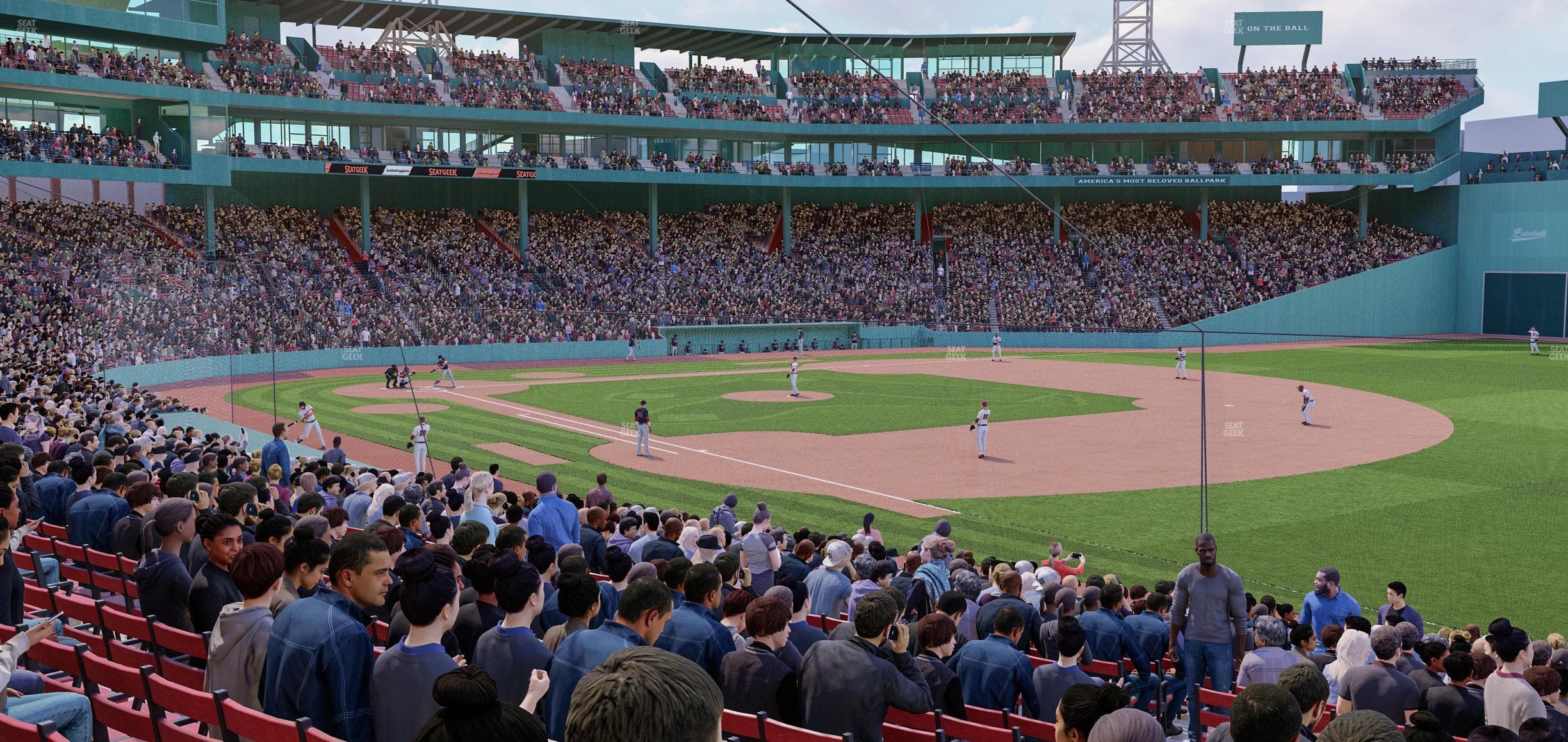 Fenway Park - Section Loge Box 98 Seat View