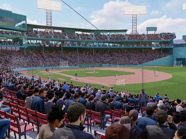 Fenway Park - Section Loge Box 98 Seat View