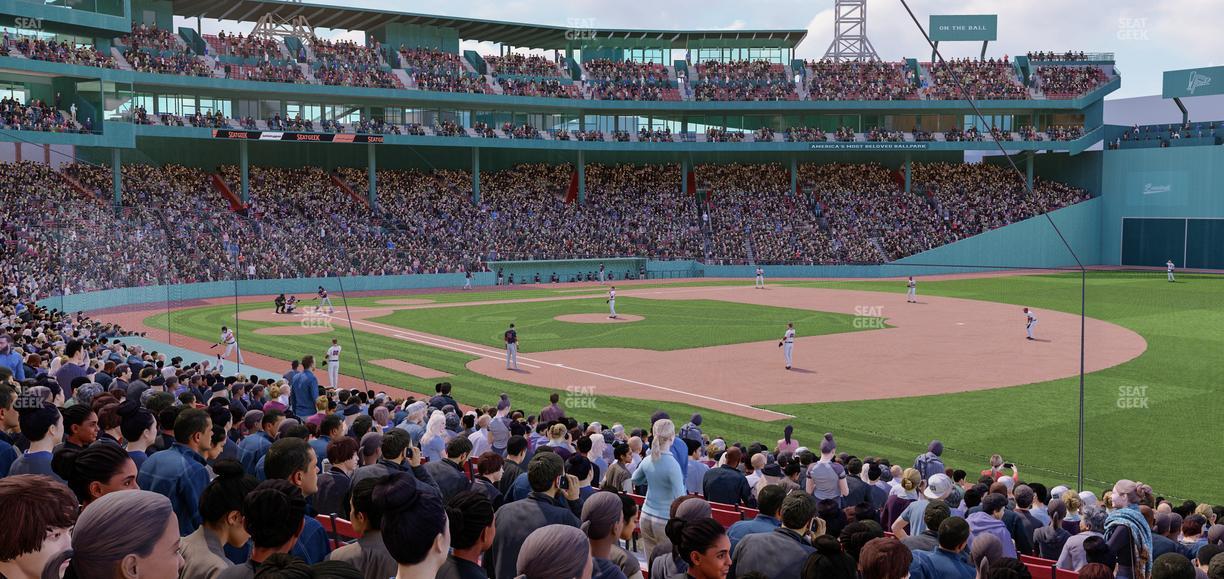 Fenway Park - Section Loge Box 99 Seat View