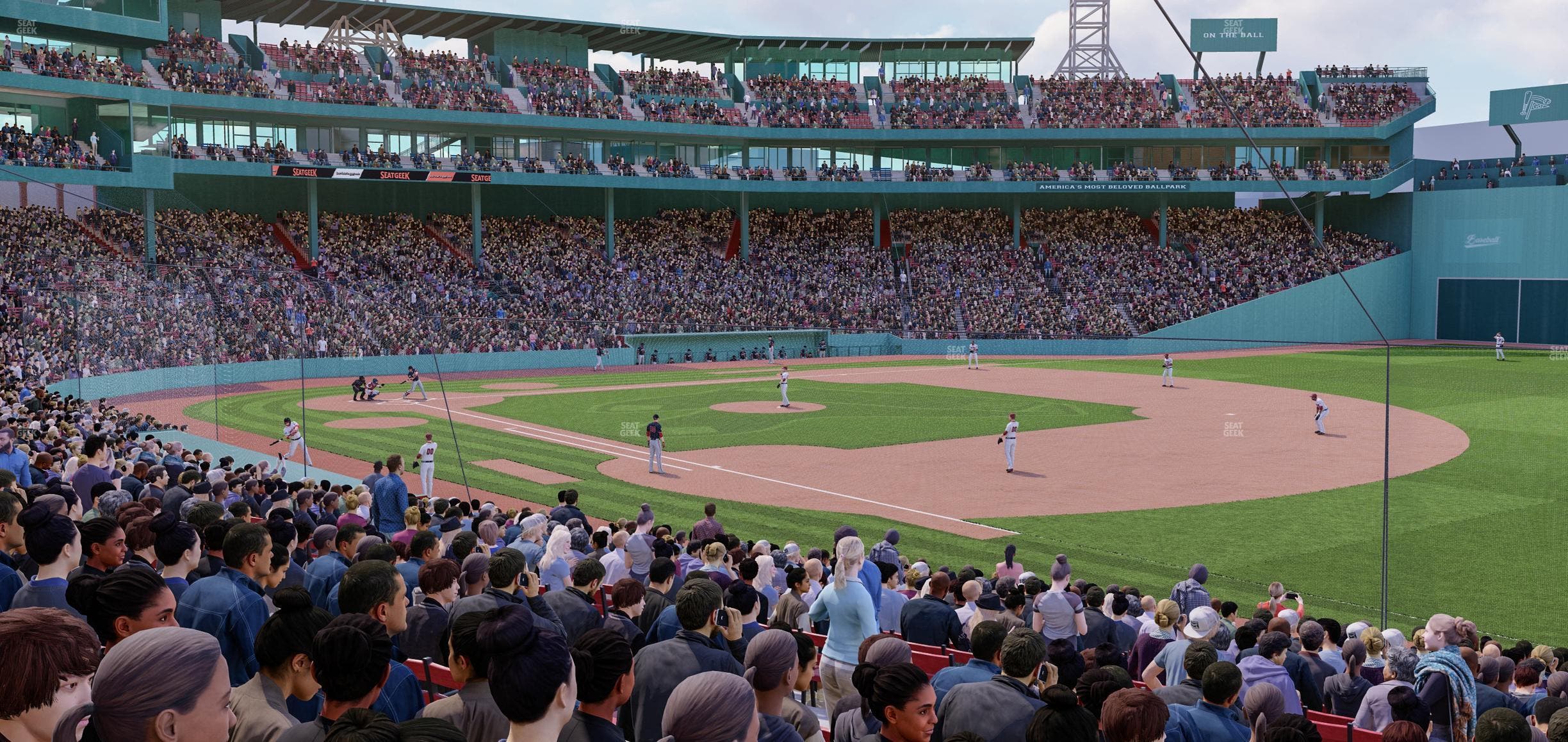 Fenway Park - Section Loge Box 99 Seat View