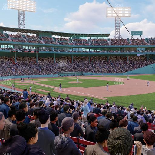Fenway Park - Section Loge Box 99 Seat View