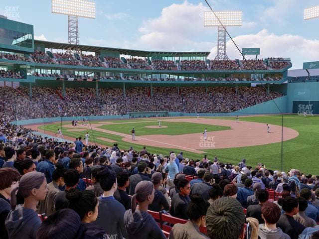 Fenway Park - Section Loge Box 99 Seat View