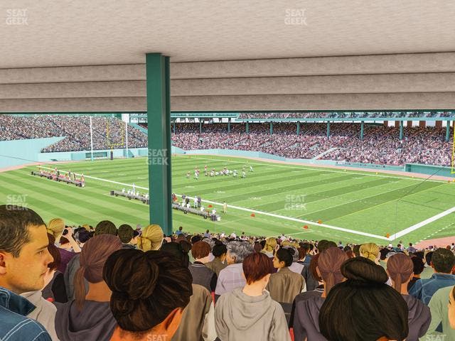 Fenway Park - Section Lower Left Field Sro Seat View