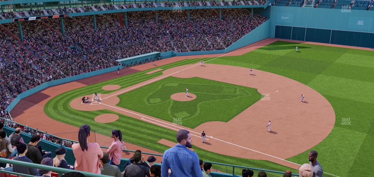 Fenway Park - Section Pavilion Box 11 Seat View