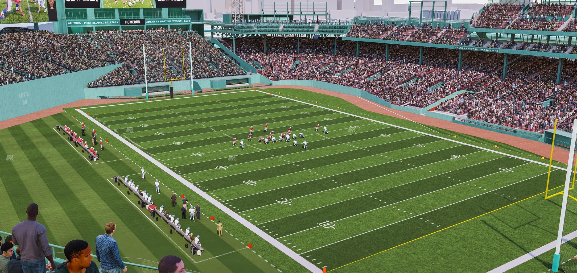 Fenway Park - Section Pavilion Box 12 Seat View