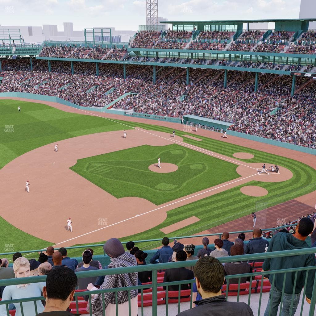 Fenway Park - Section Pavilion Box 12 Seat View