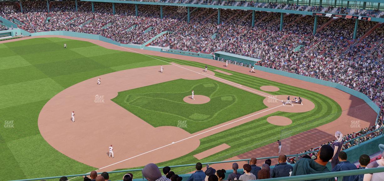 Fenway Park - Section Pavilion Box 12 Seat View