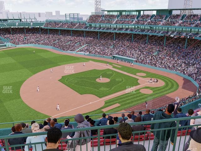 Fenway Park - Section Pavilion Box 12 Seat View