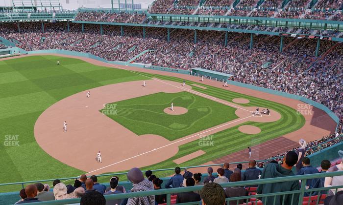 Fenway Park - Section Pavilion Box 12 Seat View