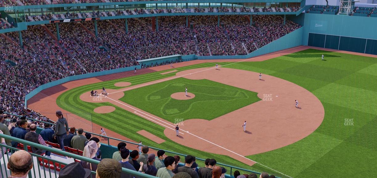 Fenway Park - Section Pavilion Box 13 Seat View