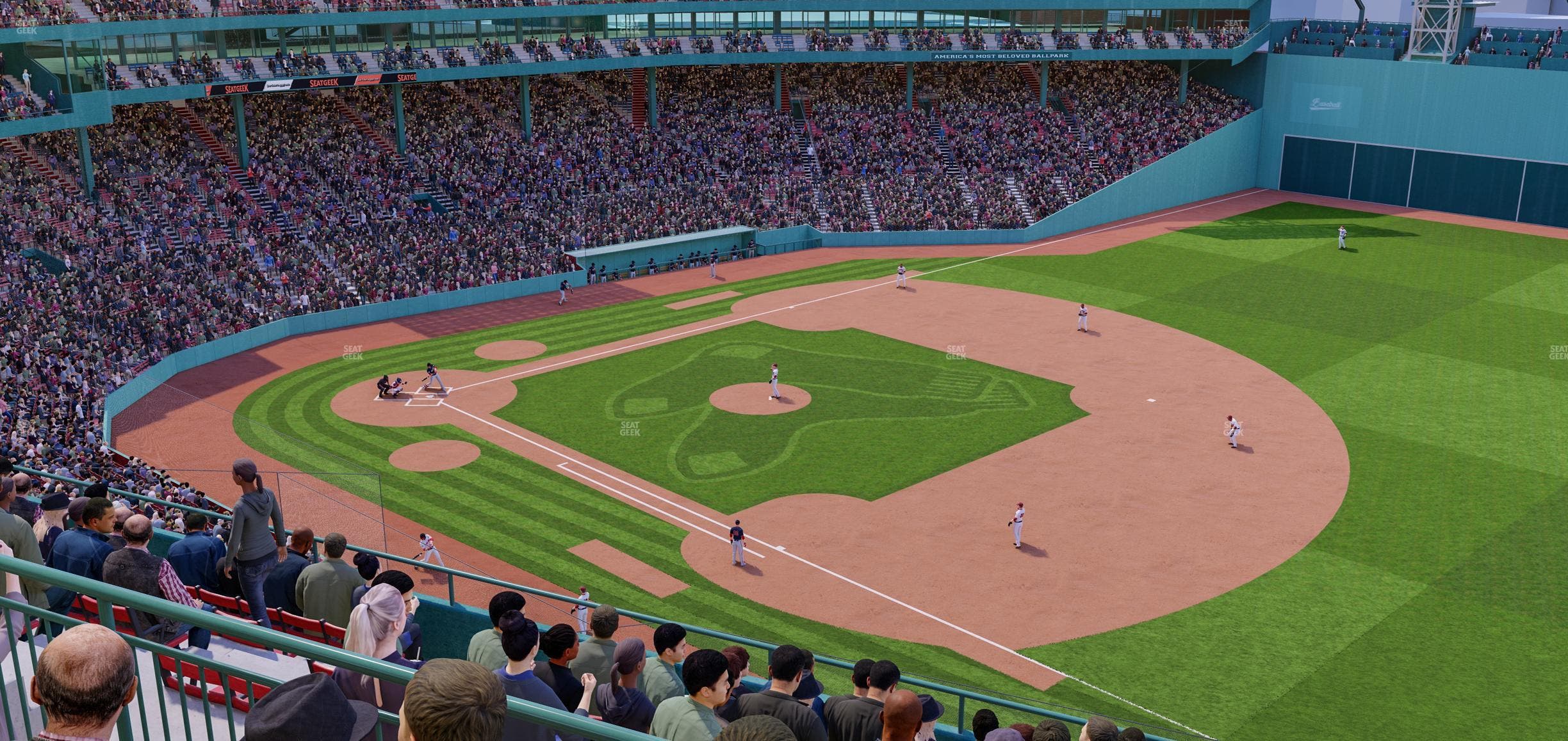 Fenway Park - Section Pavilion Box 13 Seat View