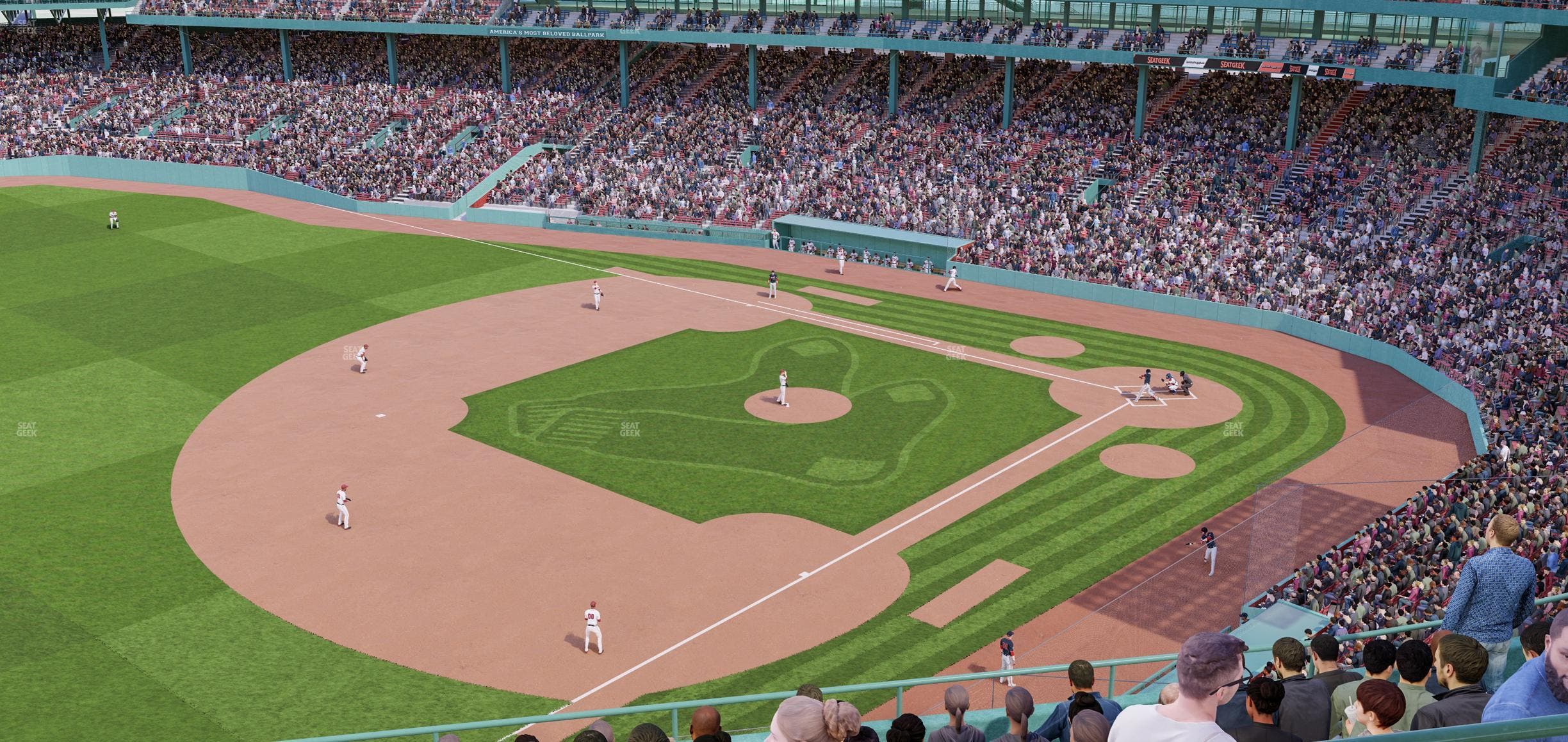Fenway Park - Section Pavilion Box 14 Seat View