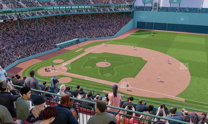 Fenway Park - Section Pavilion Suite B 2 Seat View